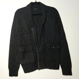 0064 Banana Republic size 8 grey wool jacket